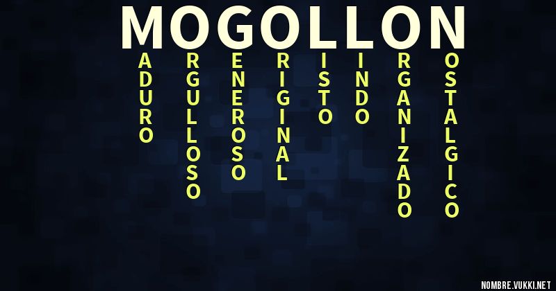 Acróstico mogollon