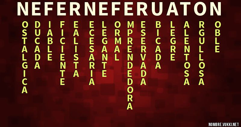 Acróstico neferneferuaton