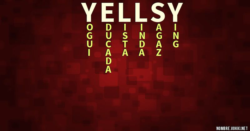 Acróstico .yellsy