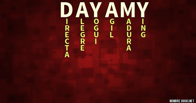 Acróstico dayamy