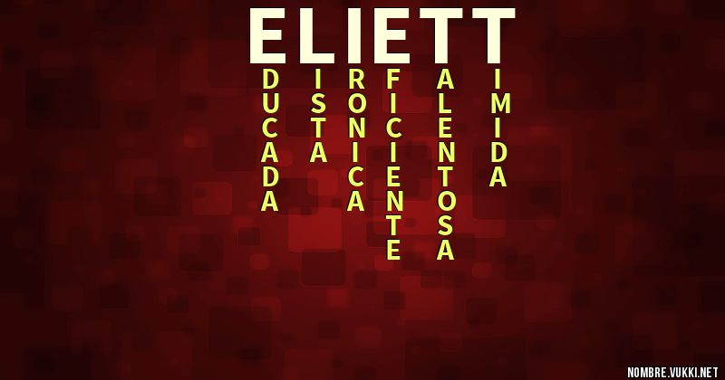 Acróstico eliett