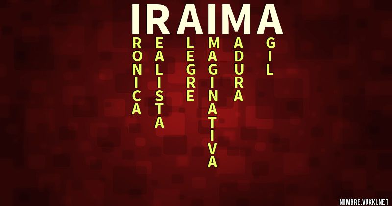 Acróstico iraima