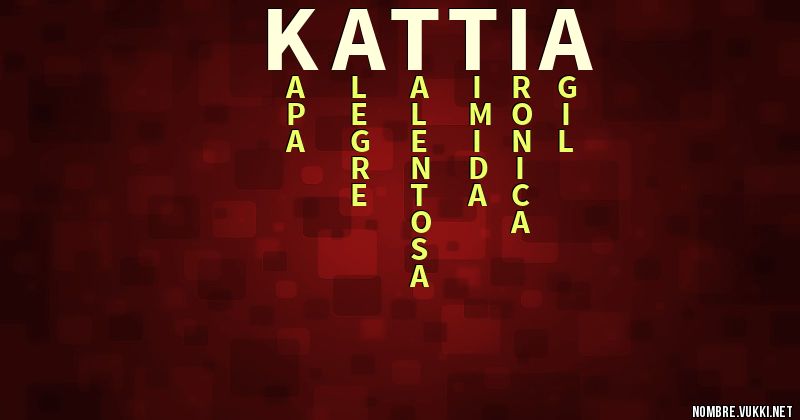 Acróstico kattia