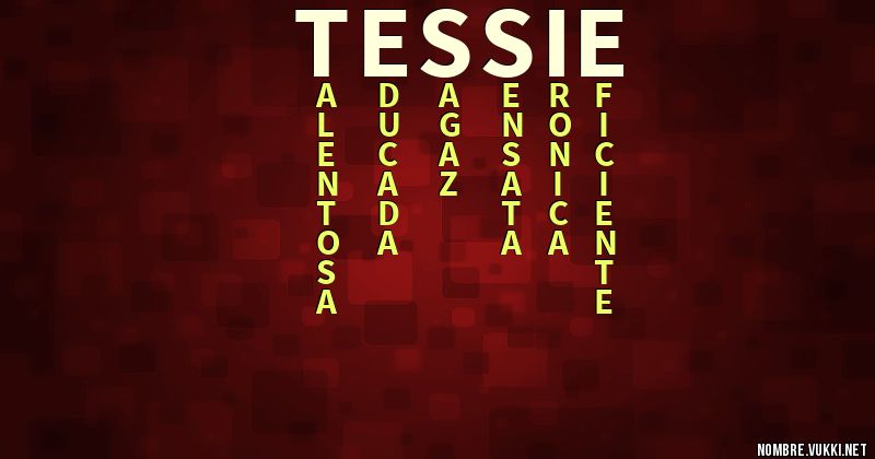 Acróstico tessie