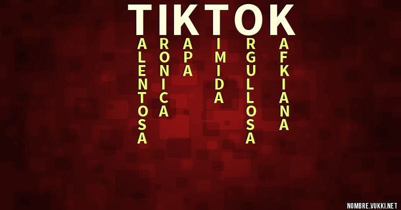 Qué significa tik tok