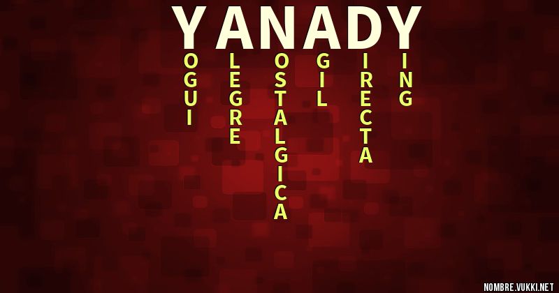 Acróstico yanady