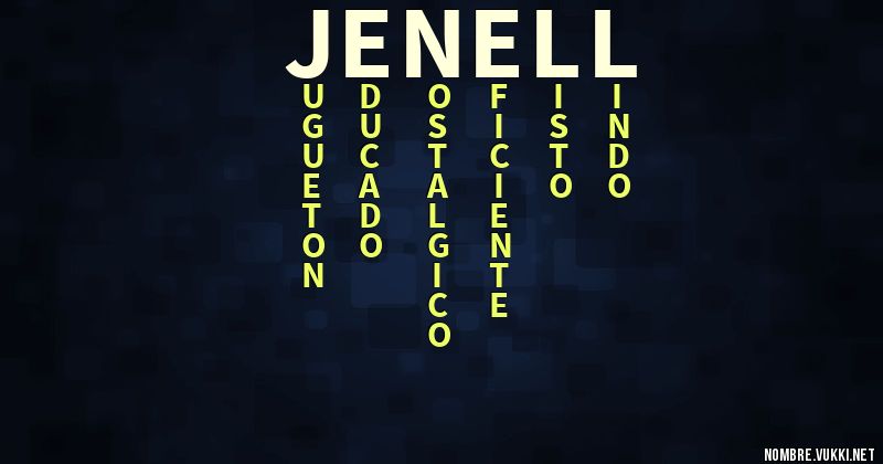 Acróstico jenell