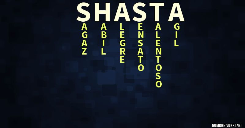 Acróstico shasta