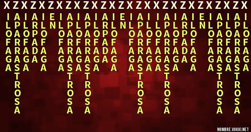 Acróstico xzxzxzxzxzxzxzxzxxzxzxzxzxzx