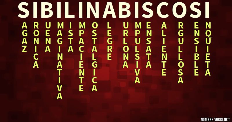 Acróstico sibilina biscosi