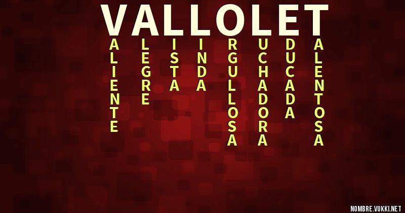 Acróstico vallolet