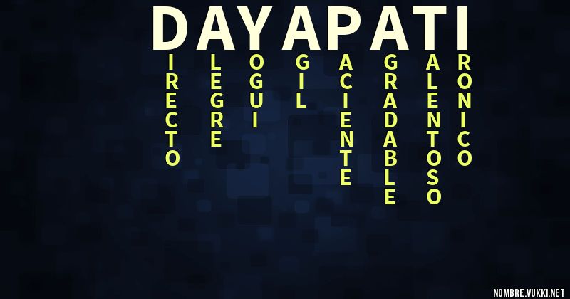 Acróstico daya pati
