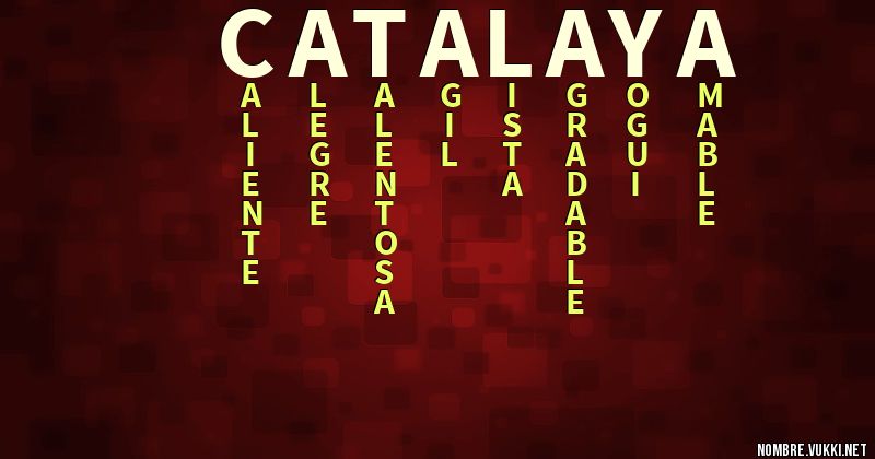 Acróstico catalaya