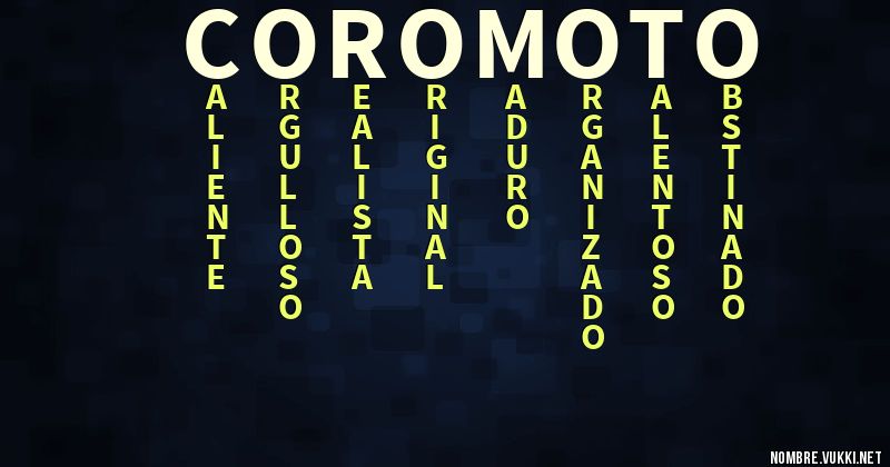 Acróstico coromoto