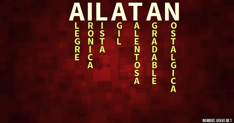 Acróstico ailatan