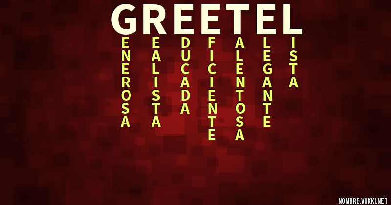 Acróstico greetel