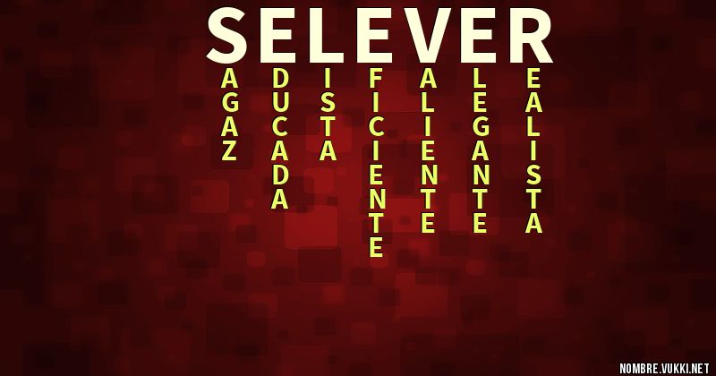 Acróstico selever