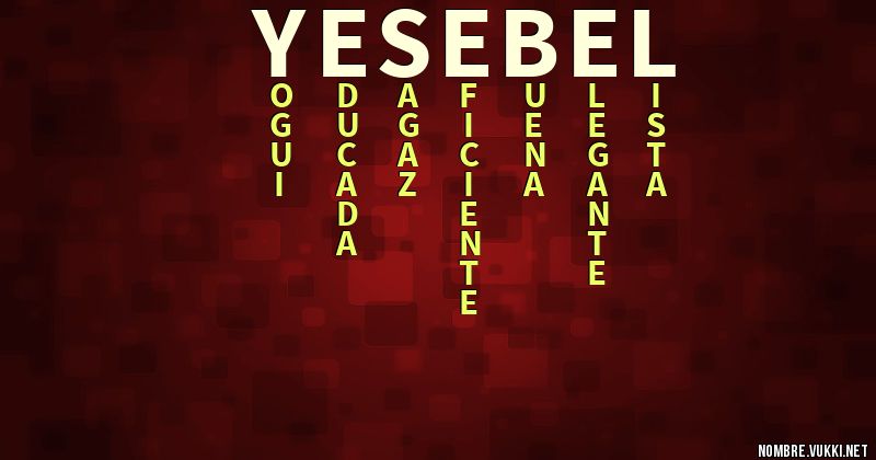Acróstico yesebel
