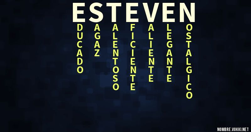 Acróstico esteven