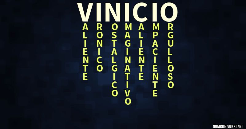 Acróstico vinicio