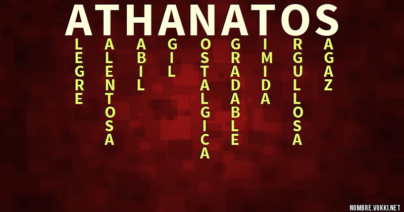 Acróstico athanatos