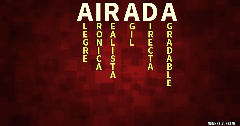 Acróstico airada