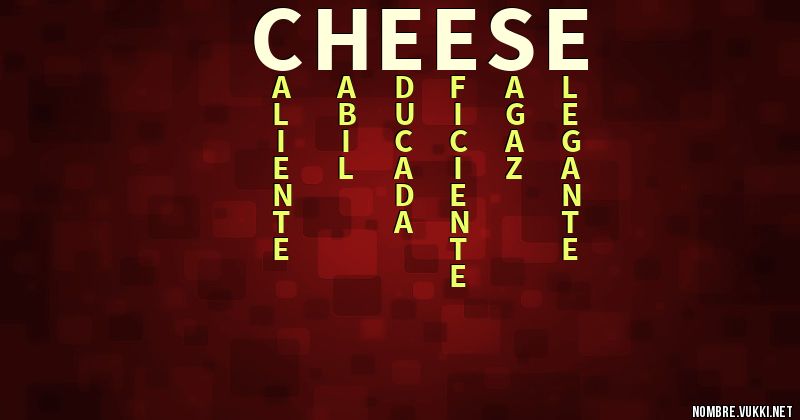 Acróstico cheese