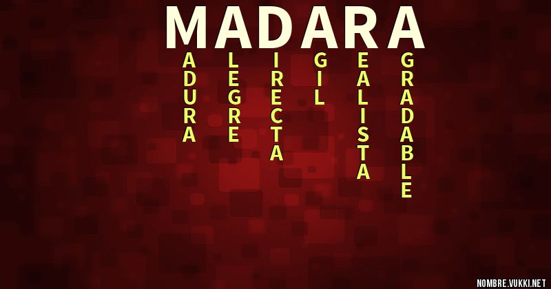 Qué significa madara