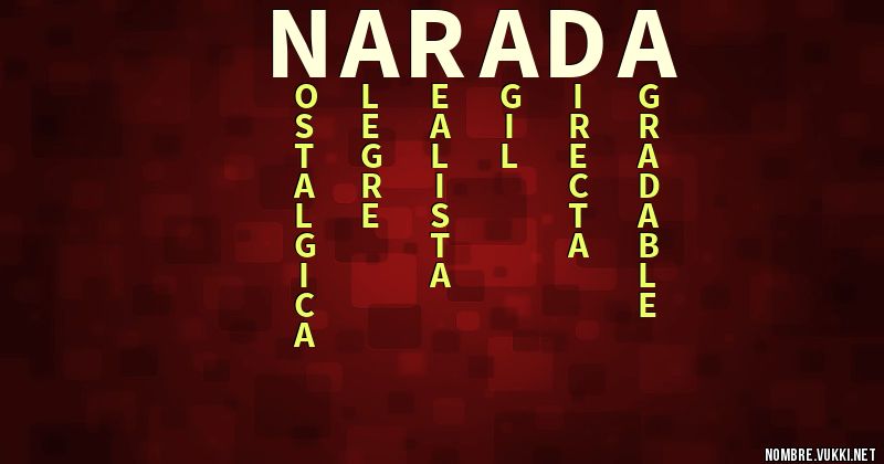 Acróstico narada