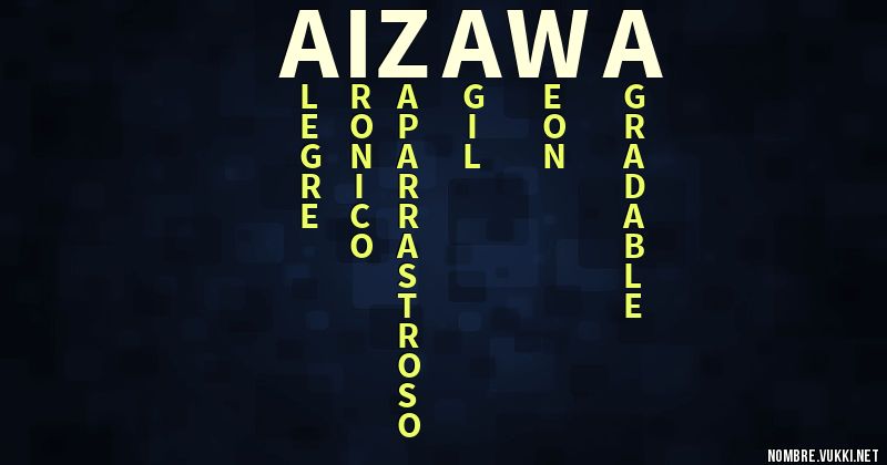 Acróstico aizawa