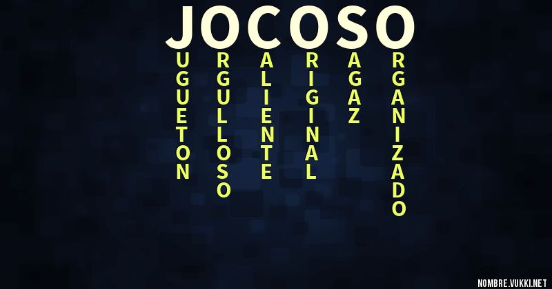 Acróstico jocoso