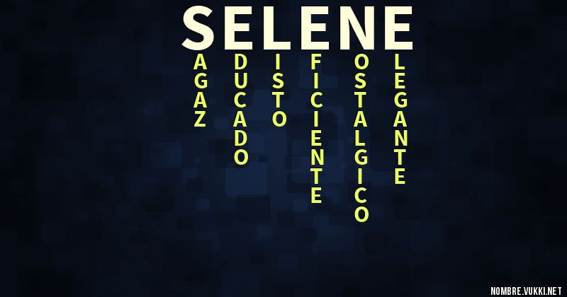 Acróstico selene