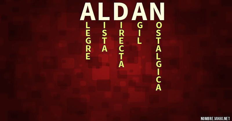 Acróstico aldan
