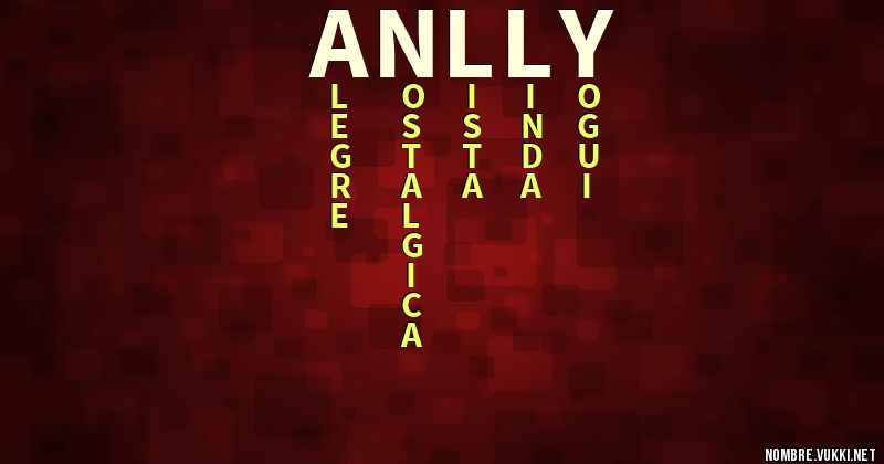 Acróstico anlly