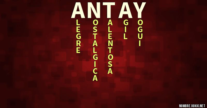 Acróstico antay