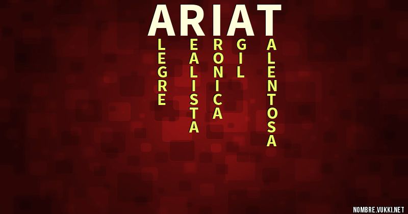 Acróstico ariat