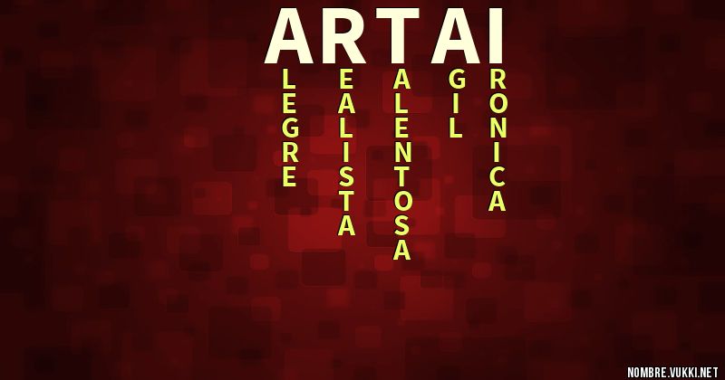 Acróstico artai