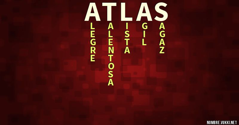 Acróstico atlas