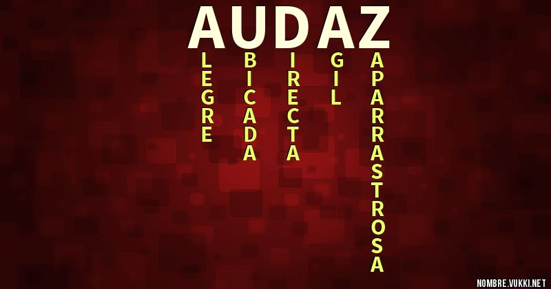 Acróstico audaz