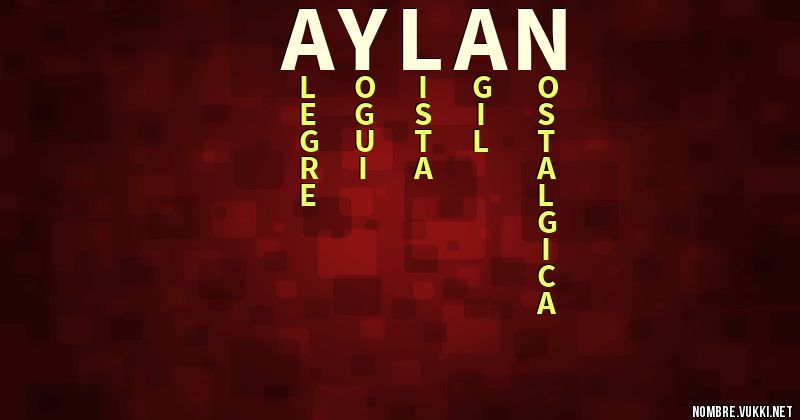 Acróstico aylan