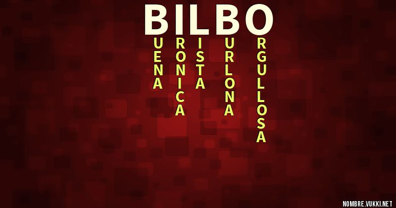 Acróstico bilbo