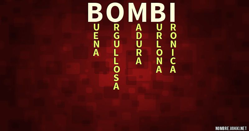 Acróstico bombi
