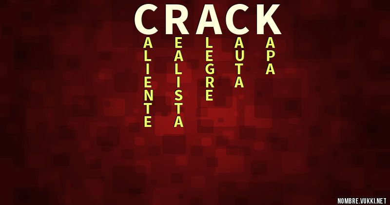 Acróstico crack