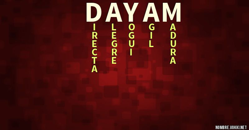 Acróstico dayam
