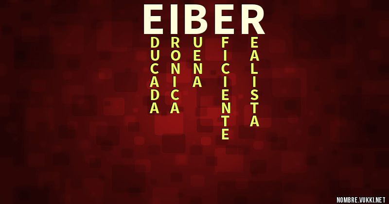 Acróstico eiber