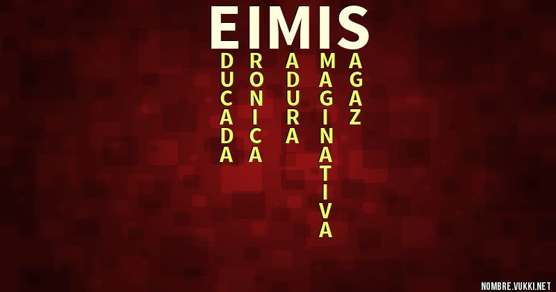 Acróstico eimis