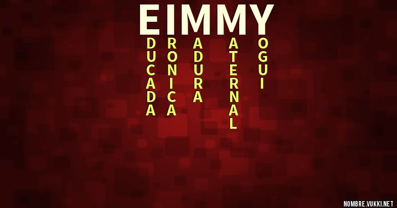 Acróstico eimmy