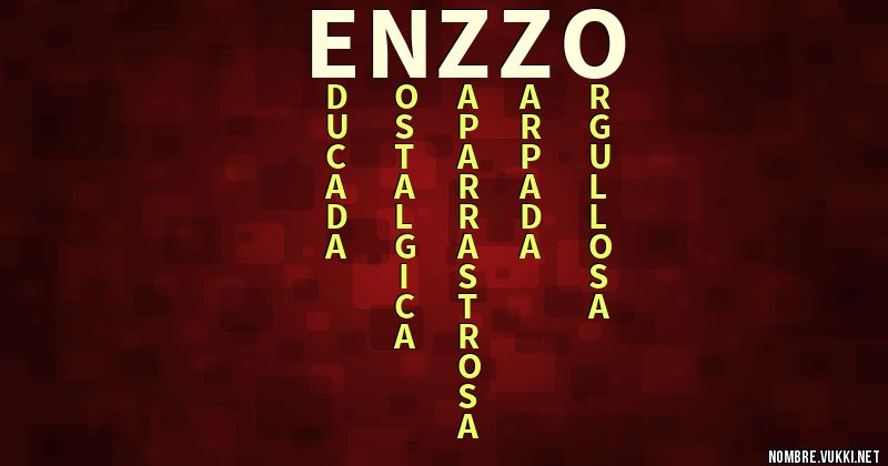 Acróstico enzzo