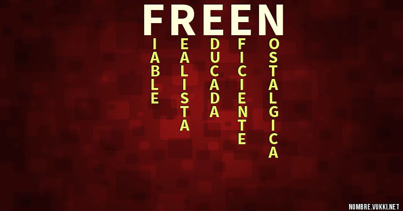 Acróstico freen