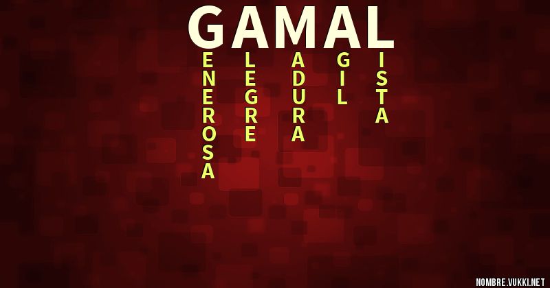 Acróstico gamal